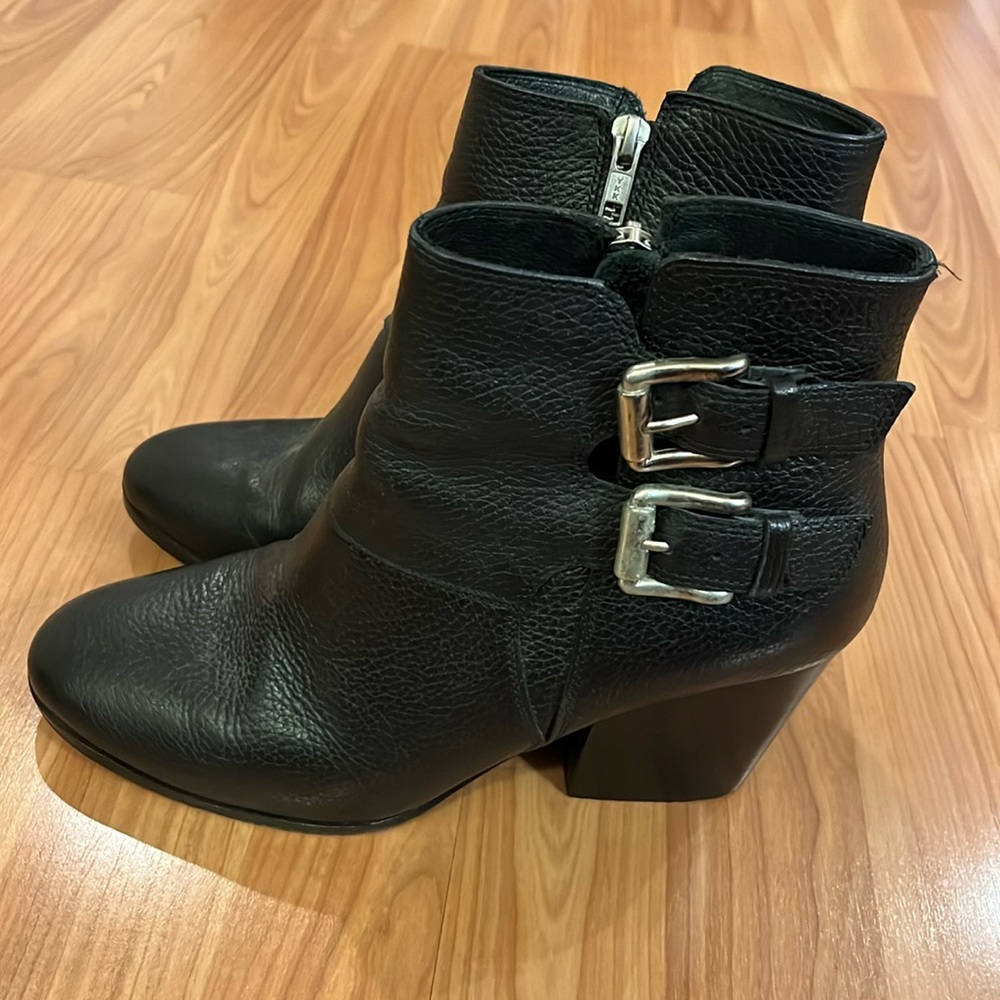 The Kooples black high heel boots. Leather. Size 40 = US 9